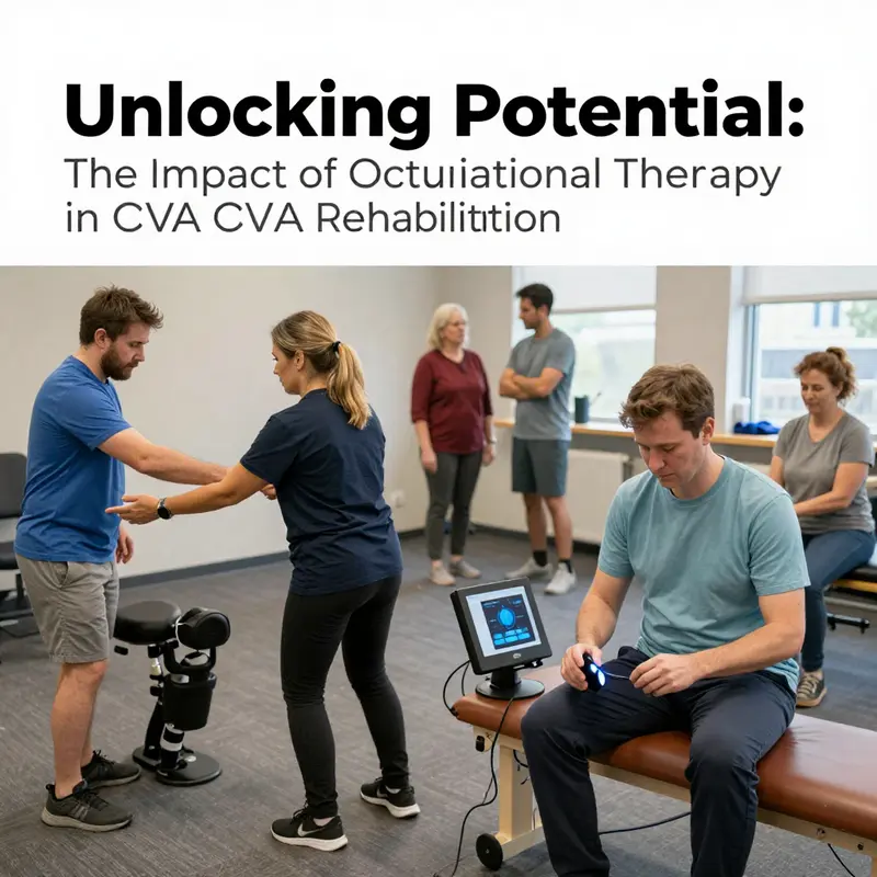 Occupational therapy empowers stroke survivors to regain independence.
