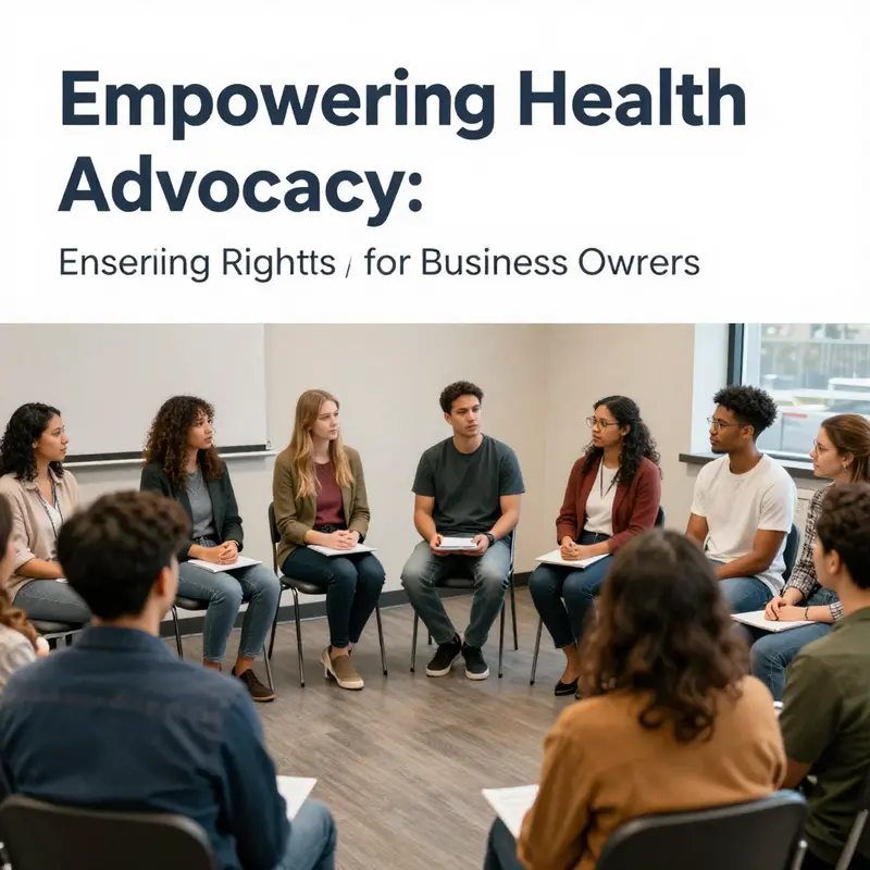 A nurse advocating for patient rights and safety in a clinical environment.