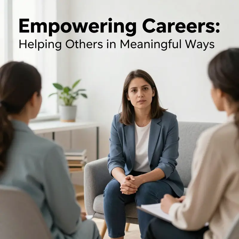 A physician providing compassionate care to a patient in a clinic setting, embodying the essence of healthcare careers focused on helping others.