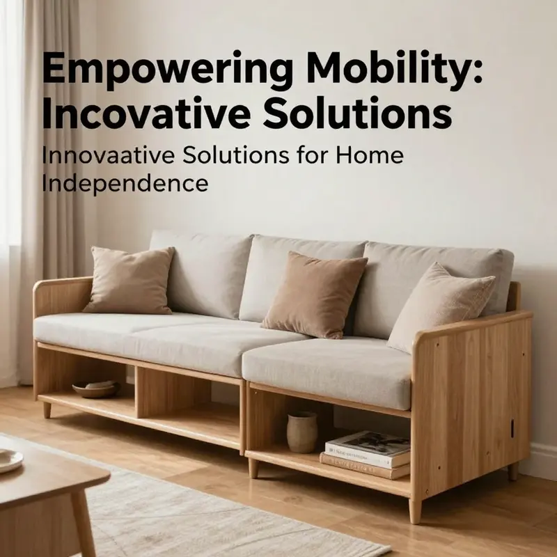 Smart home automation devices enhance independence in the living space.