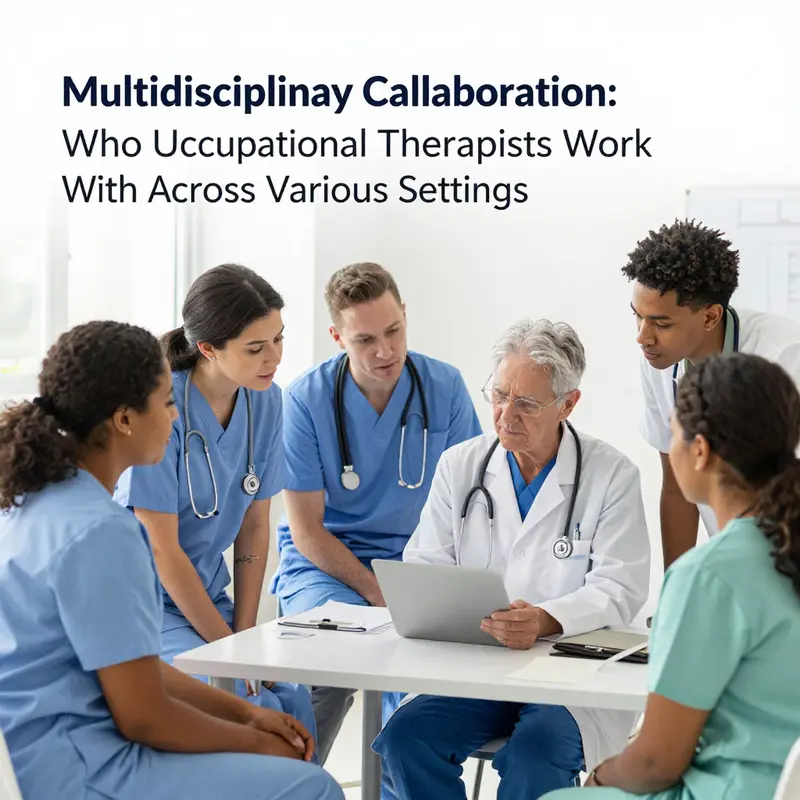 An occupational therapist using play therapy to assist a child with developmental skills.