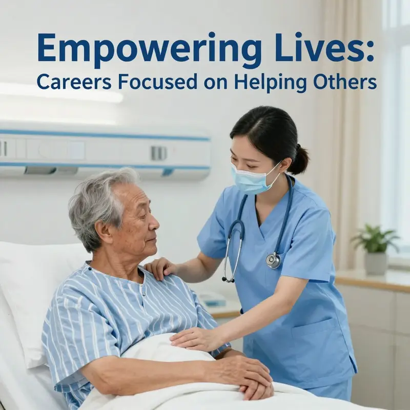 Social worker aiding a family in navigating community resources.