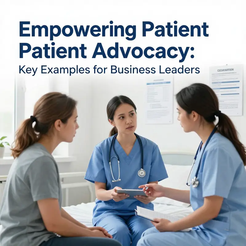 Nurse ensuring patient understands the procedure and consent forms.