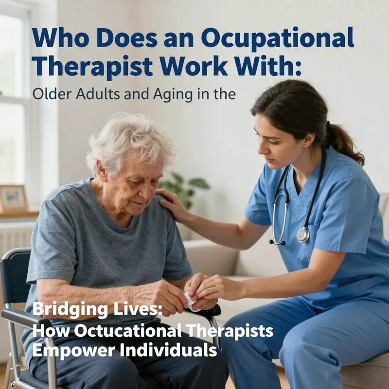 An occupational therapist assists a child in a supportive learning environment focused on developmental skills.