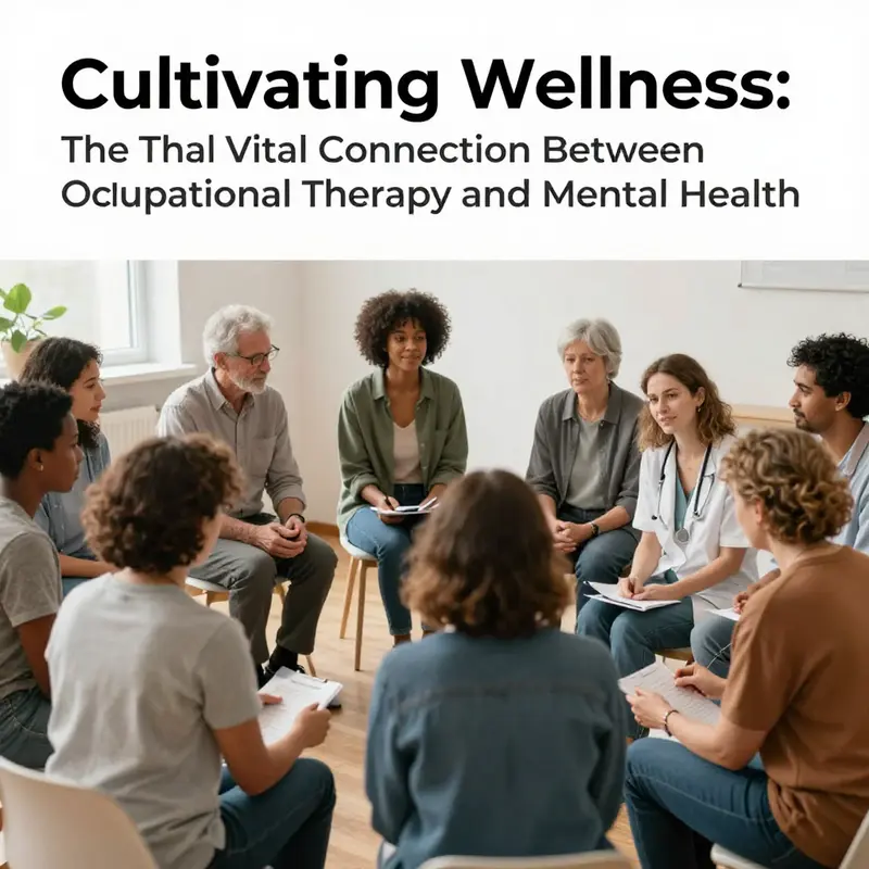 Occupational therapy fosters recovery through meaningful engagement.