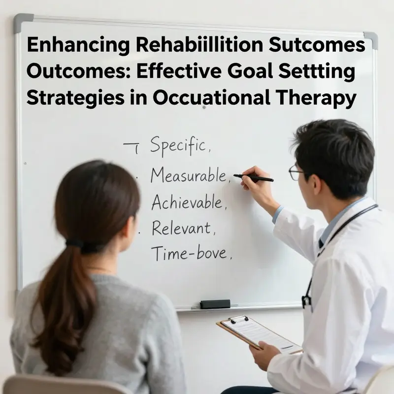 Occupational therapists utilize SMART goals for effective client engagement.
