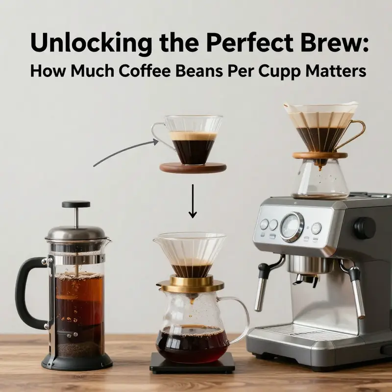 Accurate measurement of coffee beans is key to brewing the perfect cup.