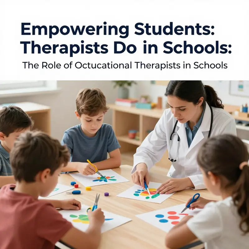 An occupational therapist working closely with a student to enhance reading skills.