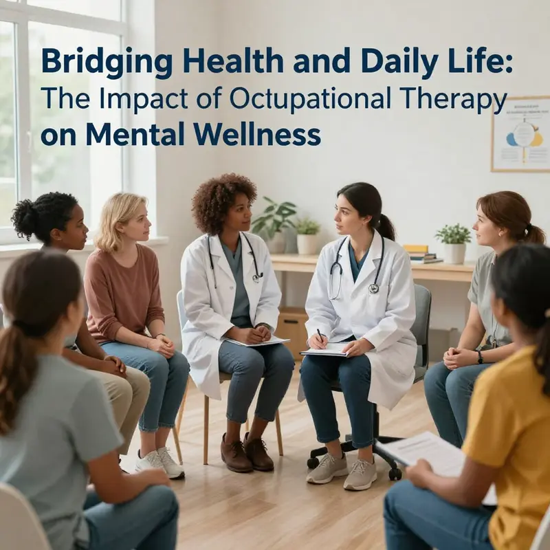 Occupational therapists facilitate meaningful activities to improve mental health outcomes.