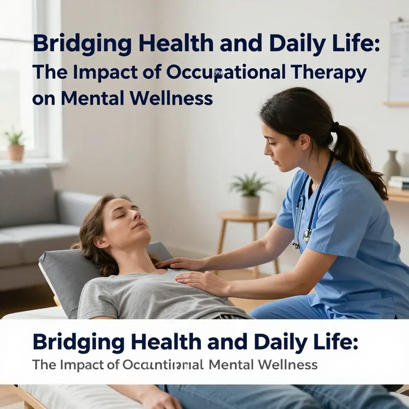 Occupational therapists facilitate meaningful activities to improve mental health outcomes.