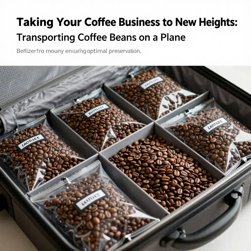 TSA regulations simplified: Essential points for bringing coffee beans on a plane.