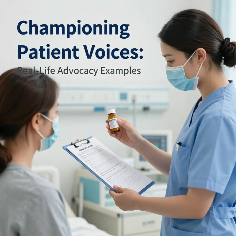 A nurse ensuring medication accuracy to promote patient safety.