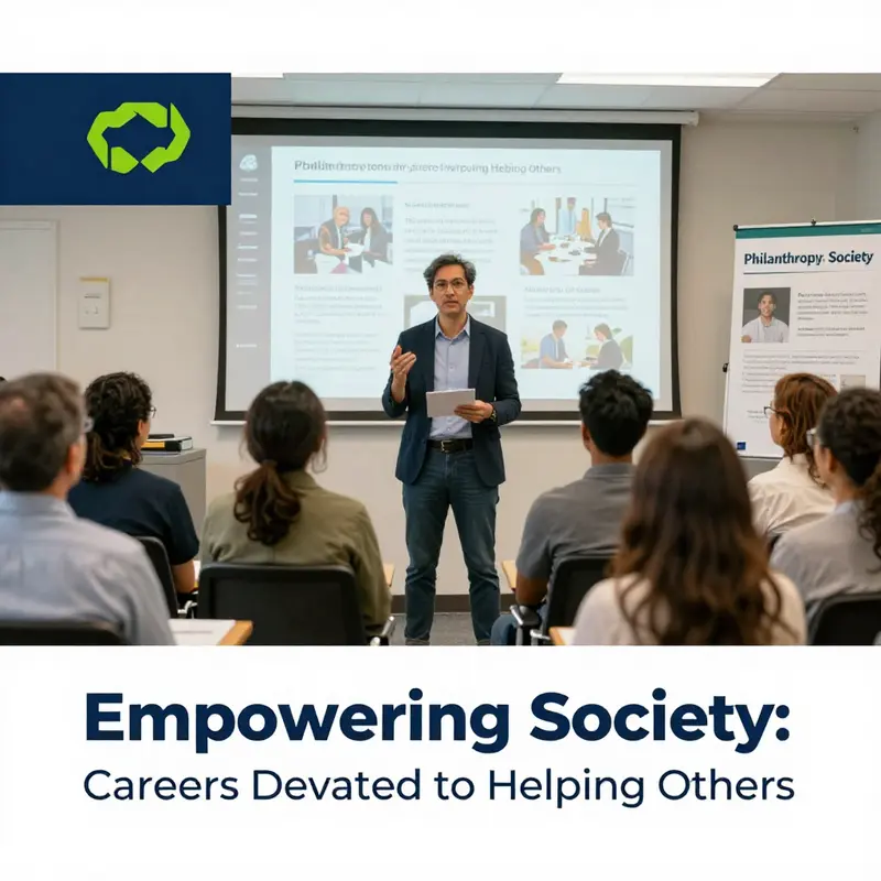 A diverse group of helping professionals dedicated to improving lives.