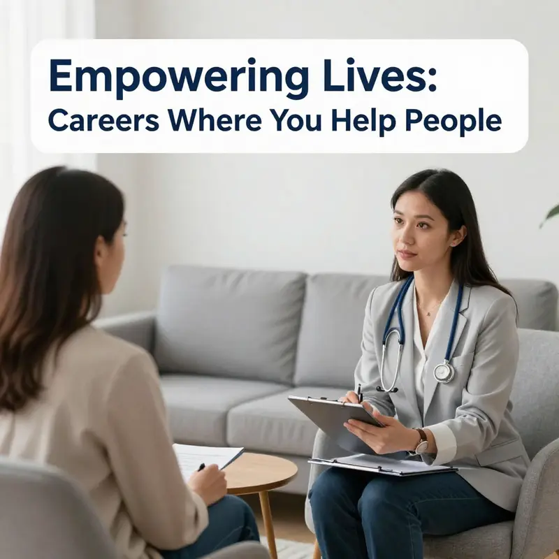 A social worker providing essential support to a family in need.