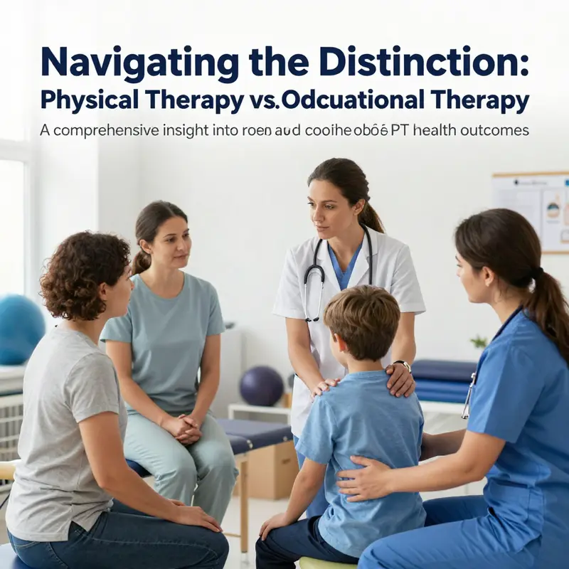 A cover image depicting physical and occupational therapists assisting patients in a collaborative therapy environment.