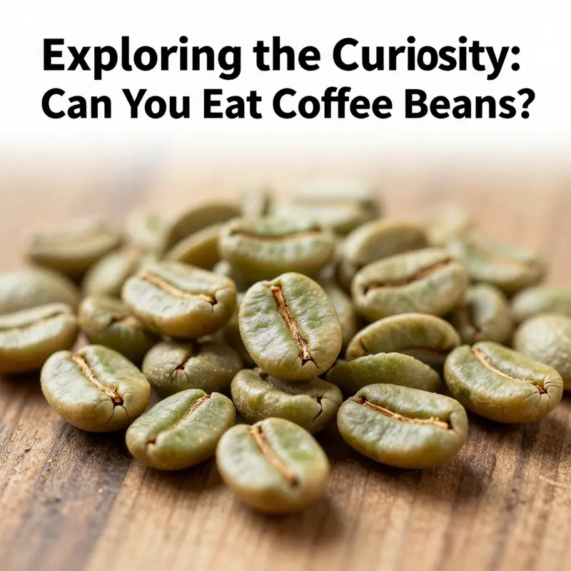 Image depicting raw coffee beans, highlighting their texture and color.