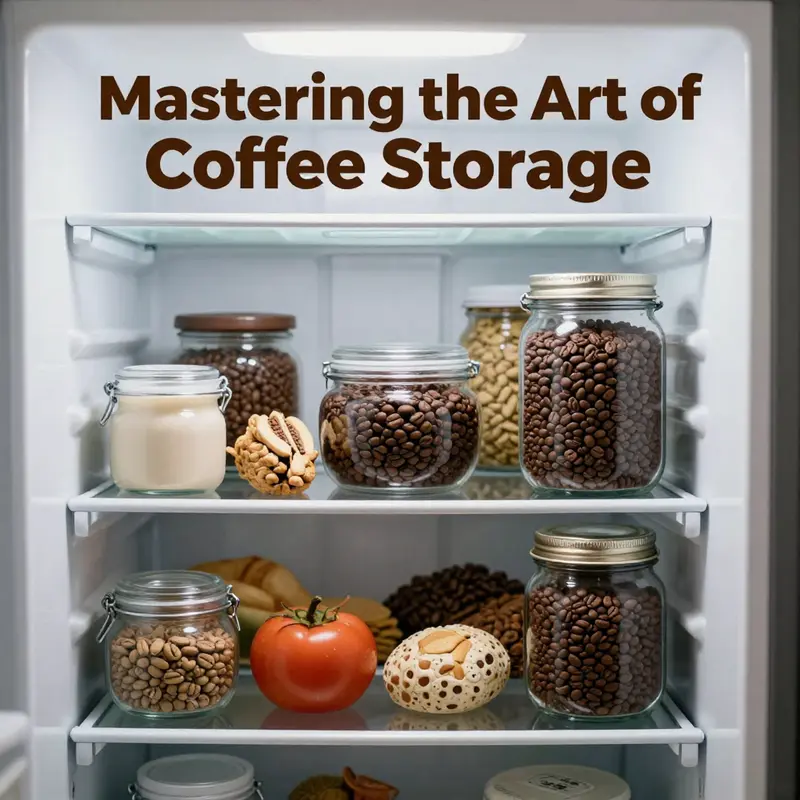 Proper storage in a cool, dark place is vital for maintaining coffee bean freshness.
