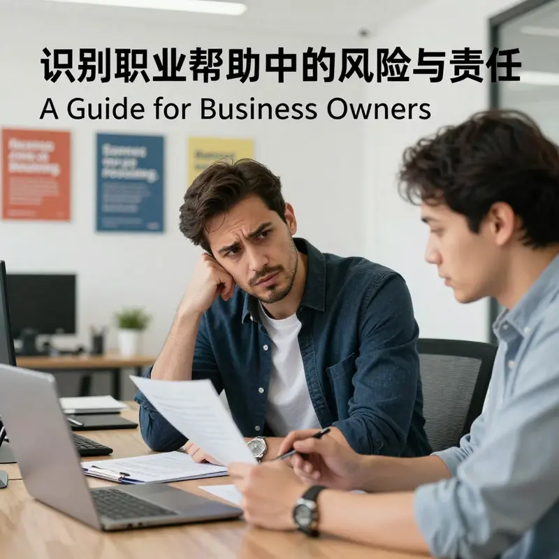 Assessing risks and responsibilities in workplace assistance.