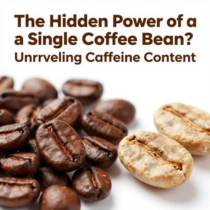 A visual representation of Arabica coffee beans highlighting their shape and quality.