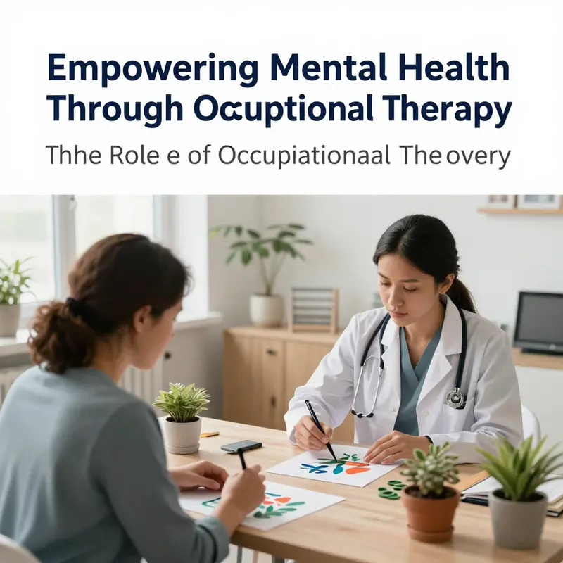Occupational therapy plays a crucial role in mental health recovery, utilizing activities to facilitate healing and growth.