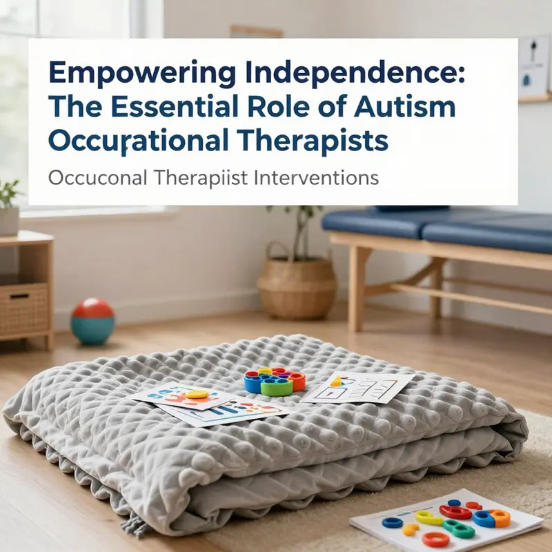 An occupational therapist helps a child develop fine motor skills through engaging play-based activities.