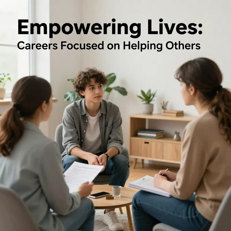 Professionals in action, enhancing community well-being and support.