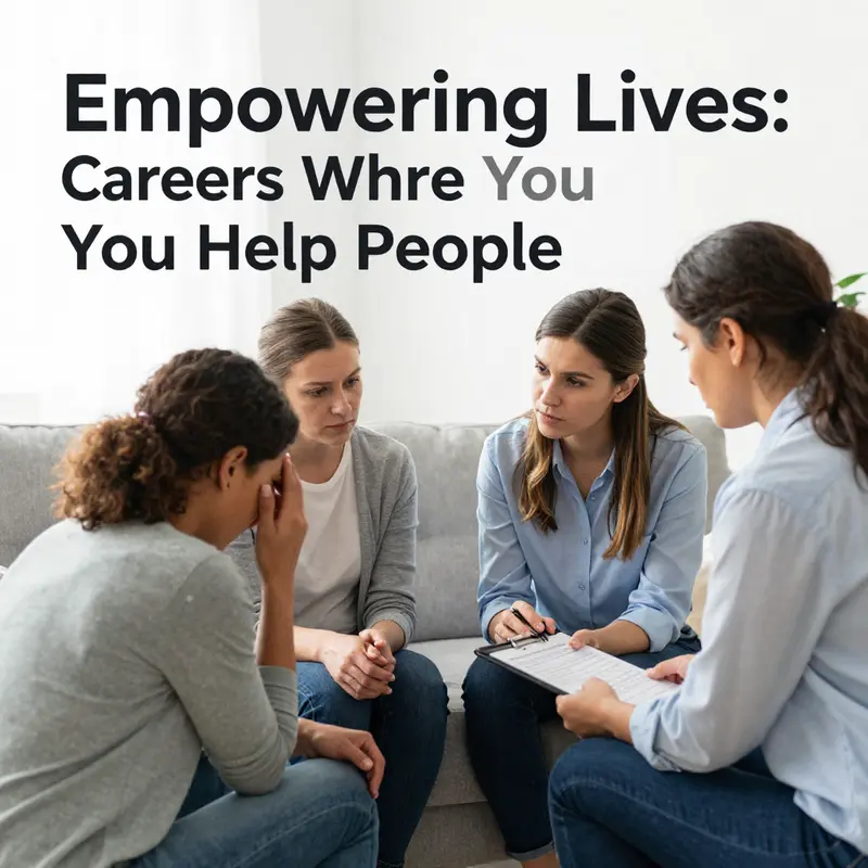 A social worker providing essential support to a family in need.