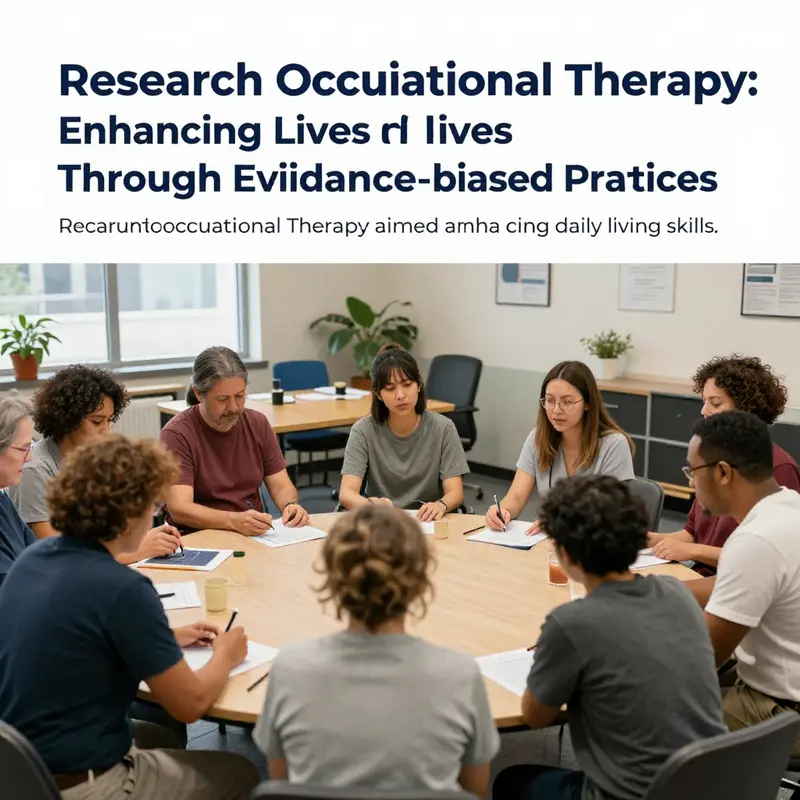 Therapists assess and evaluate the effectiveness of occupational therapy interventions.