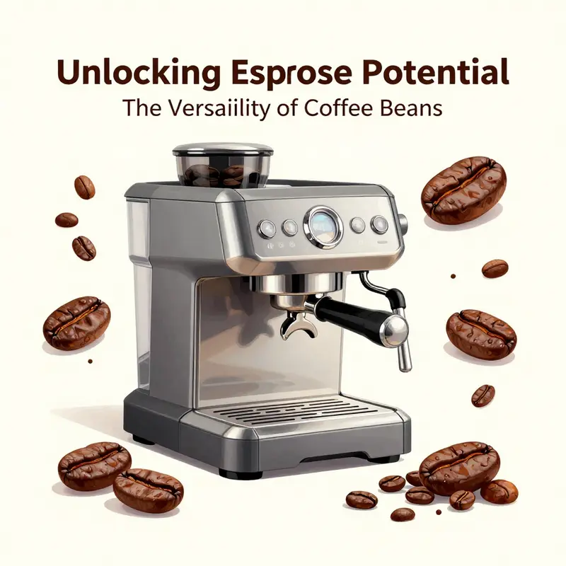 Exploring the theoretical foundations of using various coffee beans for espresso.