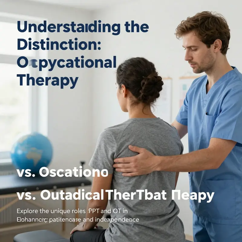 A therapist assisting a patient during a rehabilitation session, illustrating the essence of physical and occupational therapy.