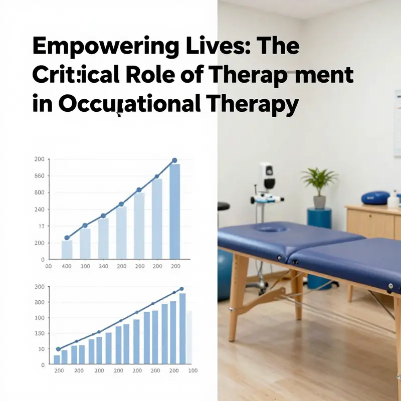A comprehensive selection of essential tools for occupational therapy, showcasing their diversity and purpose.