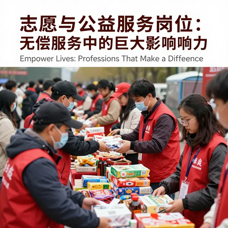 A job counselor assists community members in navigating employment opportunities.