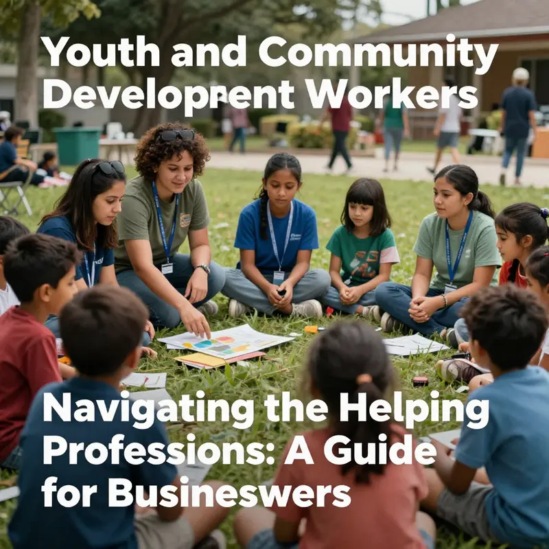 A social worker providing vital support to individuals and families.