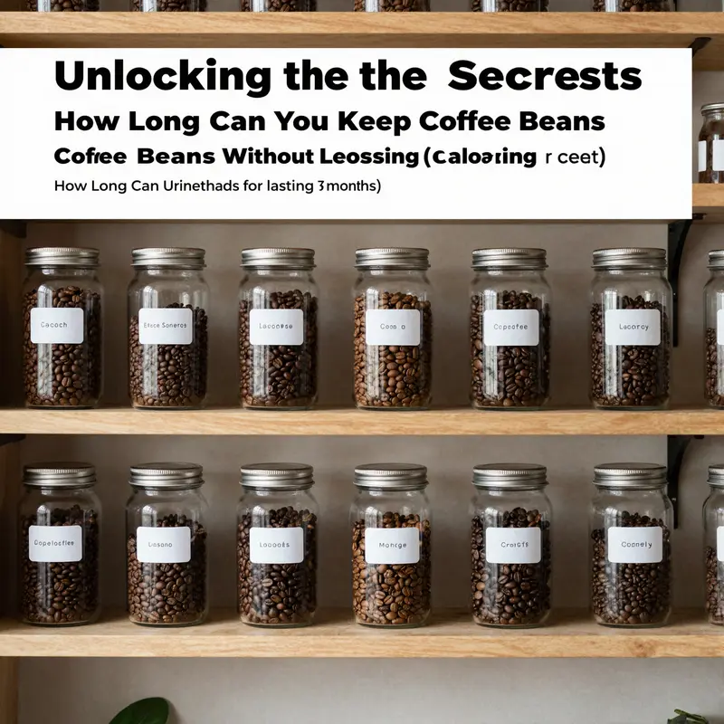 Fresh coffee beans at their peak flavor, ready to brew.