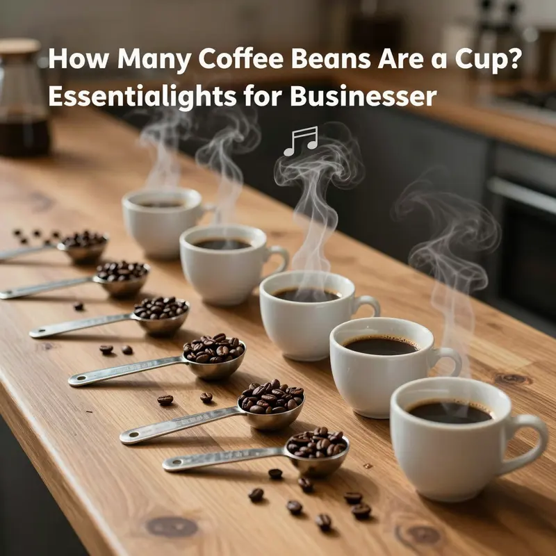 Different brewing methods require varying numbers of coffee beans per cup, impacting taste and serving size.