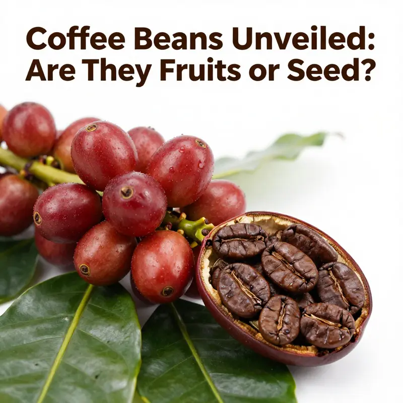 Close-up of ripe coffee cherries illustrating their vibrant colors and glossy appearance.