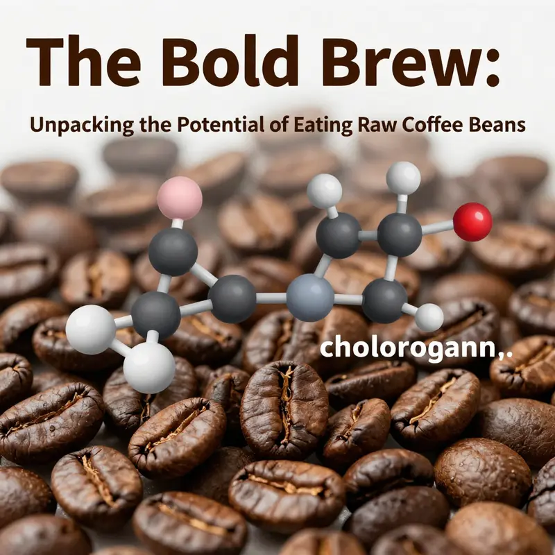 A close-up view of raw coffee beans, illustrating their unique characteristics and texture.