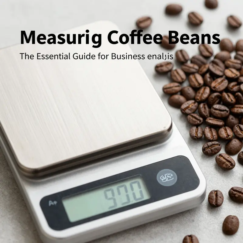 Accurate measurement of coffee beans is essential for crafting the perfect cup.