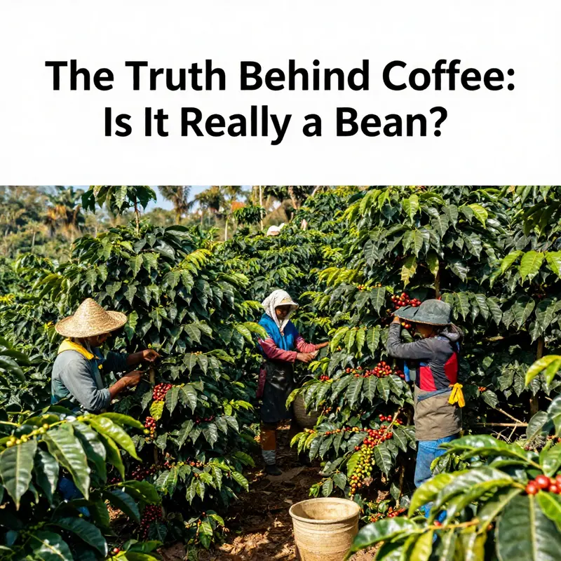 Exploration of the botanical classification, showcasing the coffee plant’s cherries.