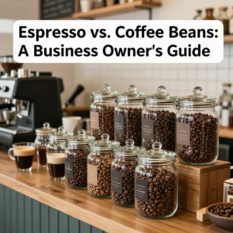 A cozy coffee shop filled with espresso drinks and coffee beans that demonstrate the art of brewing.