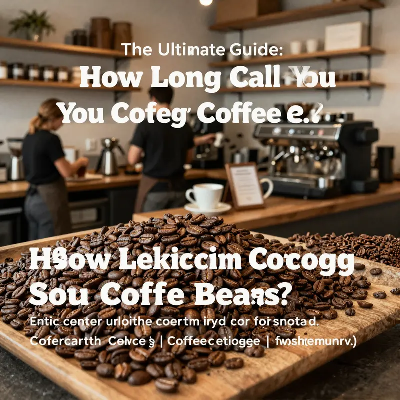 A bustling coffee shop scene, illustrating the importance of fresh coffee and proper storage.