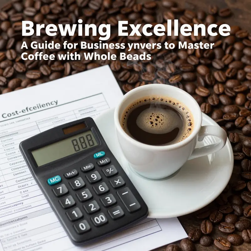 Freshly ground coffee beans ready for brewing.