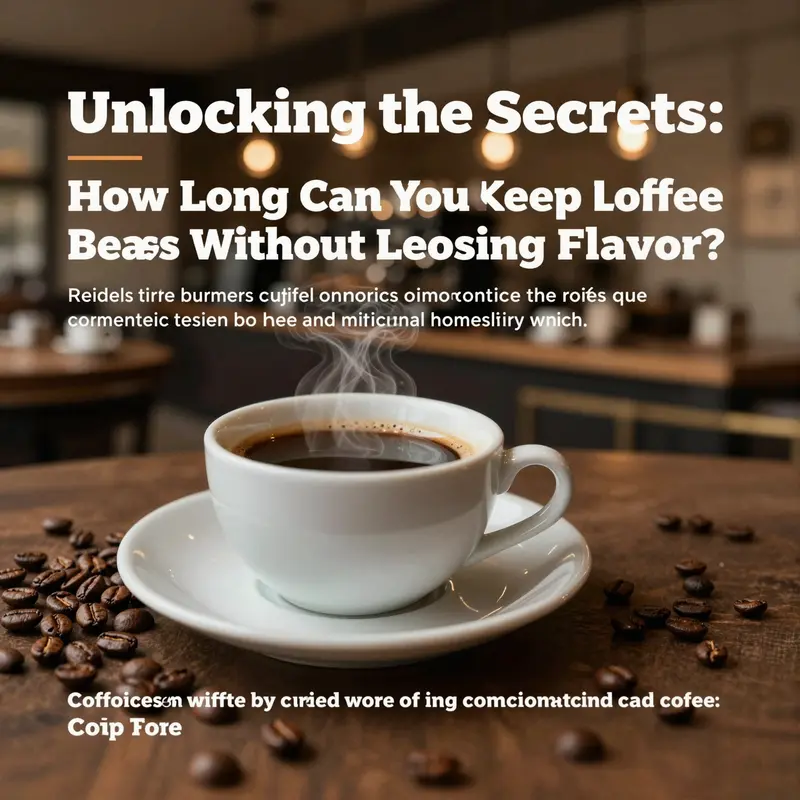 An inviting coffee shop featuring an array of brewed coffee and scattered coffee beans, embodying the warmth and essence of quality coffee.