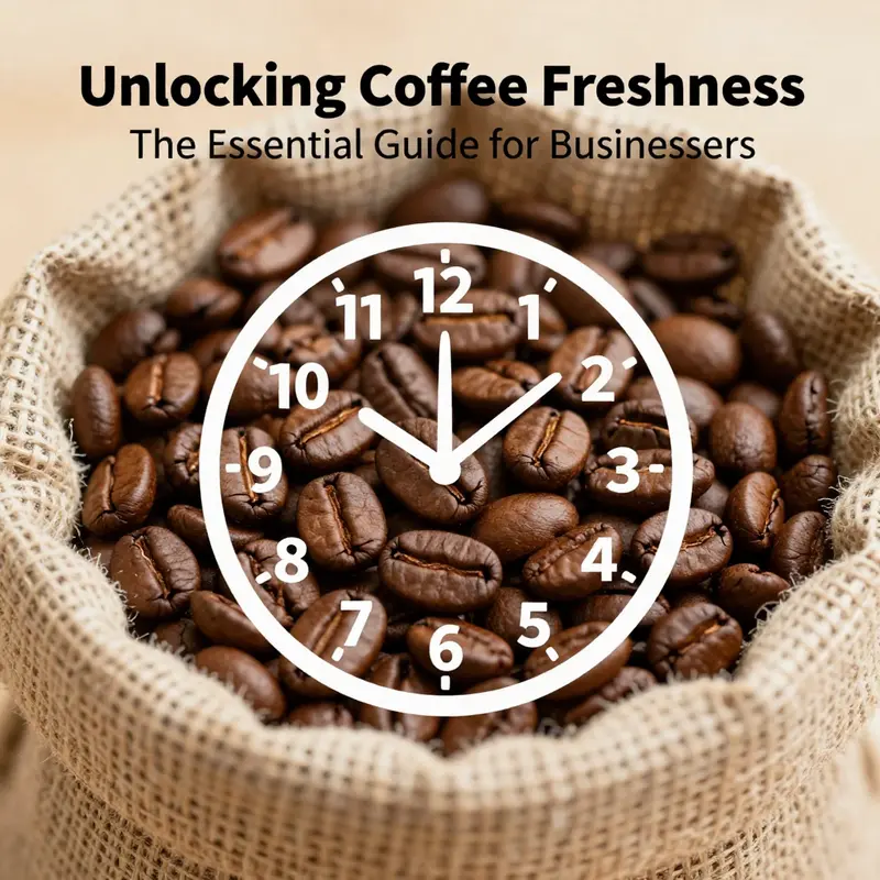 Understanding the critical freshness window of coffee beans after roasting.