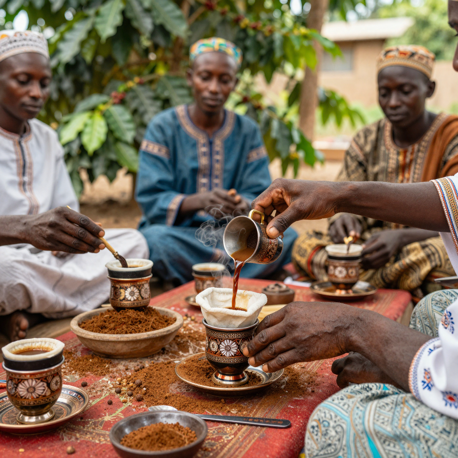 Ethiopian Coffee Ceremony