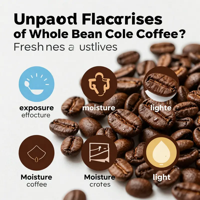 The importance of consuming whole bean coffee within the ideal timeframe for maximum flavor.