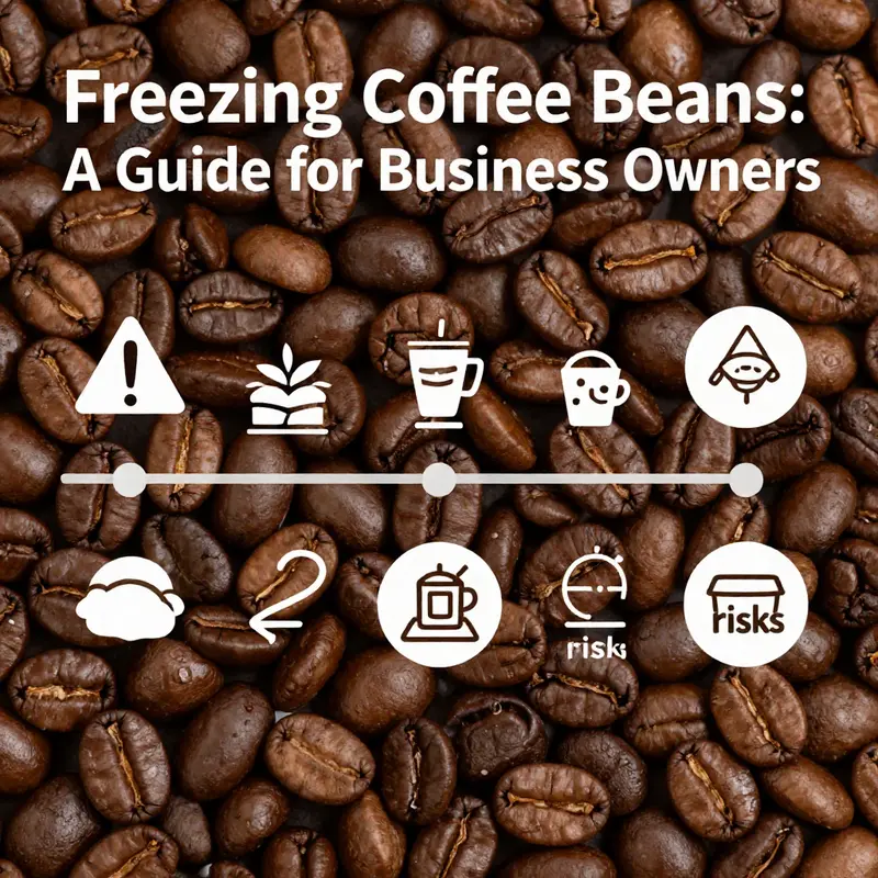 Best practices for freezing coffee beans to retain their freshness.