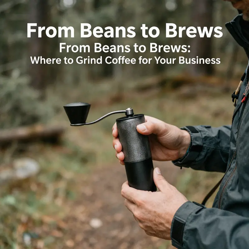 Home coffee grinding setup with personal grinders for convenience.