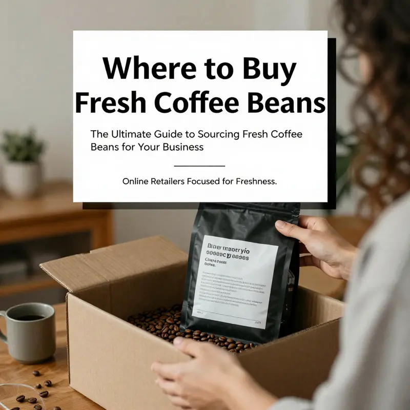 Direct sourcing from roasters ensures freshness and quality through visible roast dates.