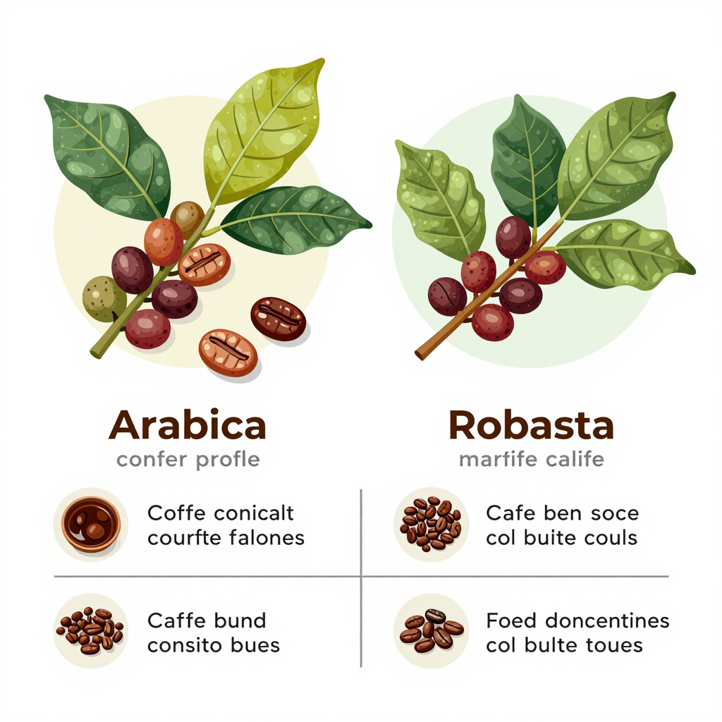 Comparison of Coffee Bean Types